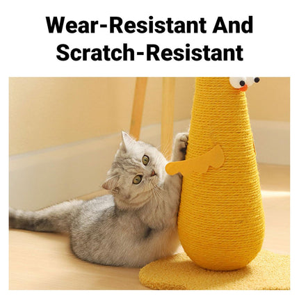 Vertical Cat Scratching Post Sturdy Claw Sharpening Board Durable Sisal Cat Toy