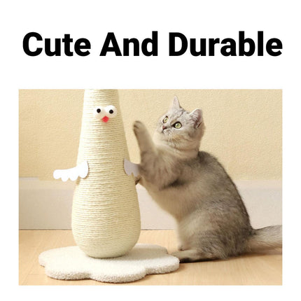 Vertical Cat Scratching Post Sturdy Claw Sharpening Board Durable Sisal Cat Toy