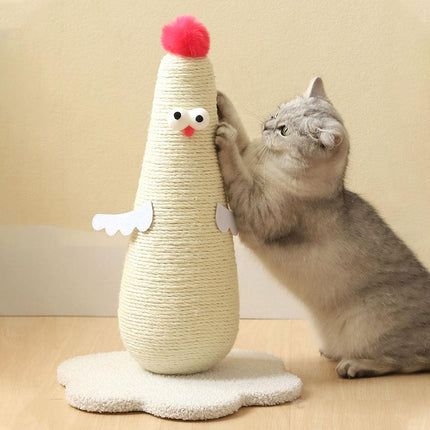Vertical Cat Scratching Post Sturdy Claw Sharpening Board Durable Sisal Cat Toy