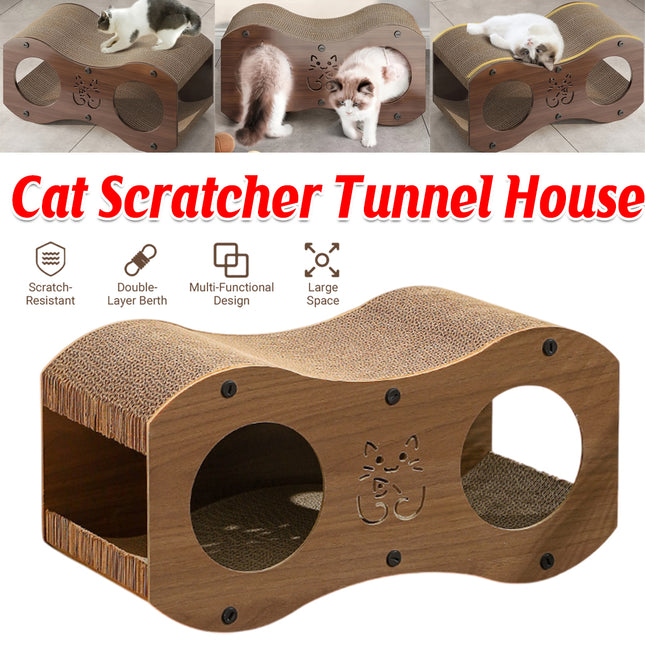 Cat Scratch Board Nest Toy Comfortable Pad Indoor Pet Play Furniture for Cats