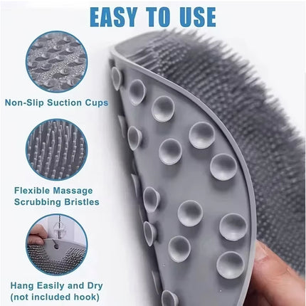 Cat Self-Use Wall-Mounted Scratching Brush Grooming for Cats Remove Loose Fur