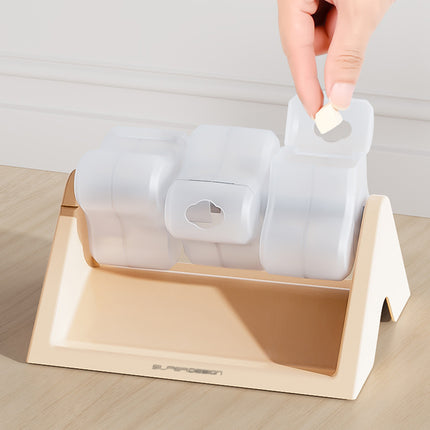 Cat Puzzle Feeder Toy Turntable Leaky Food Dispenser for Snacks Freeze Treats