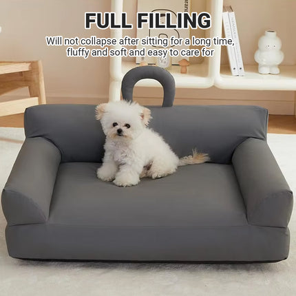 Waterproof Pet Bed Washable Dog Cat Sofa Mat Four Seasons Sleeping Cushion Use