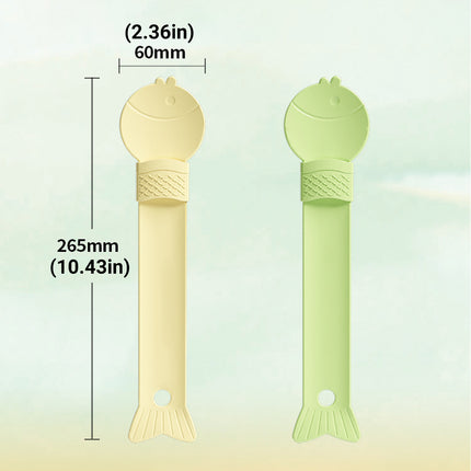 Cat Treat Spoon Feeder Pet Food Scoop for Kitten Wet Food Easy Clean Portable