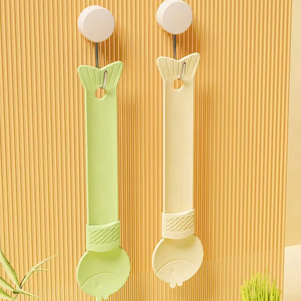 Cat Treat Spoon Feeder Pet Food Scoop for Kitten Wet Food Easy Clean Portable