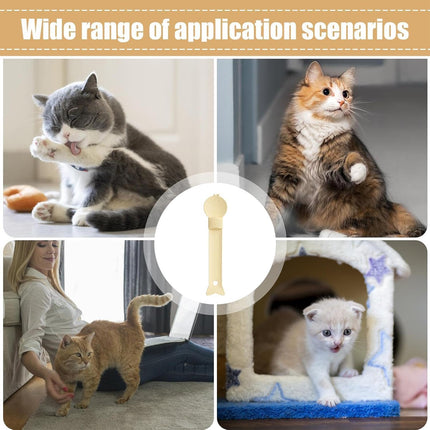 Cat Treat Spoon Feeder Pet Food Scoop for Kitten Wet Food Easy Clean Portable