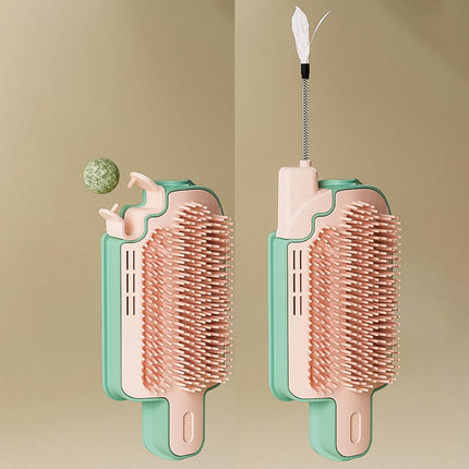 Wall Mounted Scratcher Cat Fur Rubbing Toy Scratching Post Pet Wall Scratcher