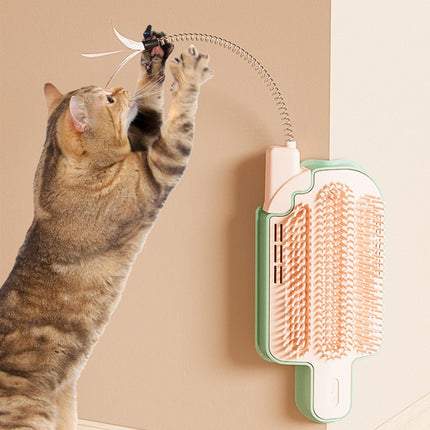 Wall Mounted Scratcher Cat Fur Rubbing Toy Scratching Post Pet Wall Scratcher