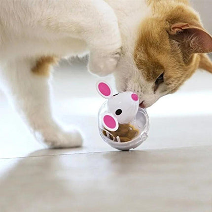 Cat Toys Mouse Leaky Ball Pet Interactive Toy Fun Leaky Ball for Cats Play