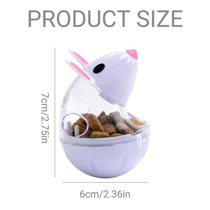 Cat Toys Mouse Leaky Ball Pet Interactive Toy Fun Leaky Ball for Cats Play