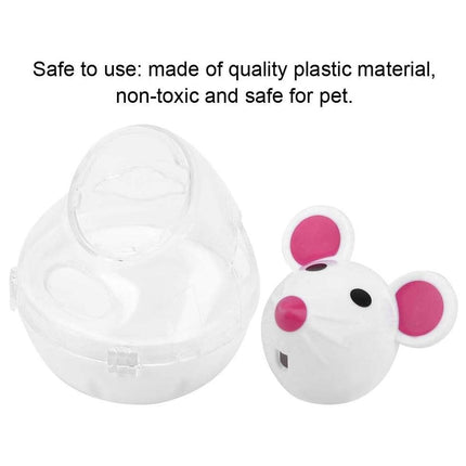 Cat Toys Mouse Leaky Ball Pet Interactive Toy Fun Leaky Ball for Cats Play