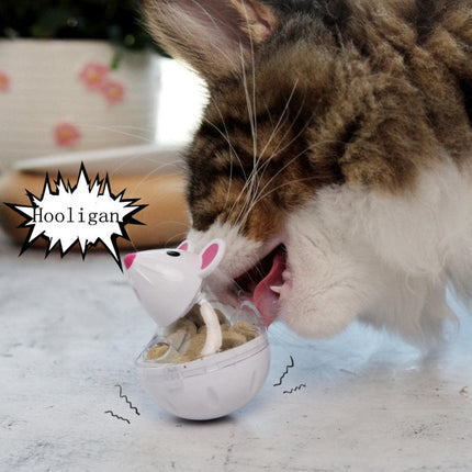 Cat Toys Mouse Leaky Ball Pet Interactive Toy Fun Leaky Ball for Cats Play