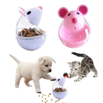 Cat Toys Mouse Leaky Ball Pet Interactive Toy Fun Leaky Ball for Cats Play