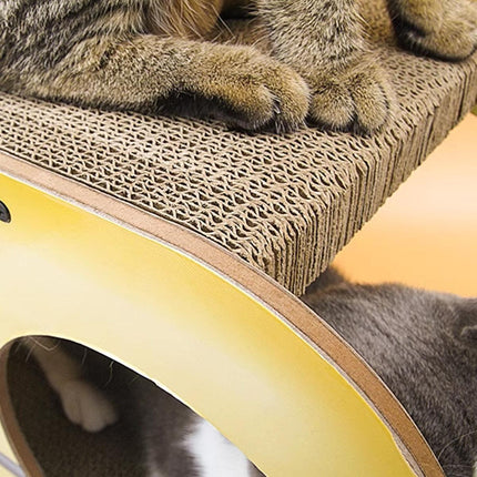 Car Shaped Cat Scratcher Bed Large Durable Cat Nest Claw Grinder Scratch Pad Toy