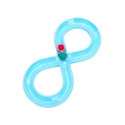 Cat Toys Carousel Teaser Tunnel Kitten Play Fighting Toy Interactive Fun for Cat
