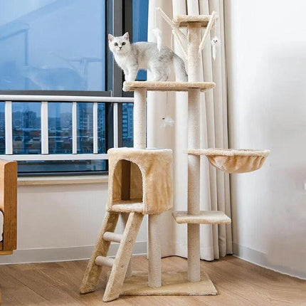 Cat Tree Scratching Post Gym House Condo Scratcher Furniture Tower AU Stock - Aimall