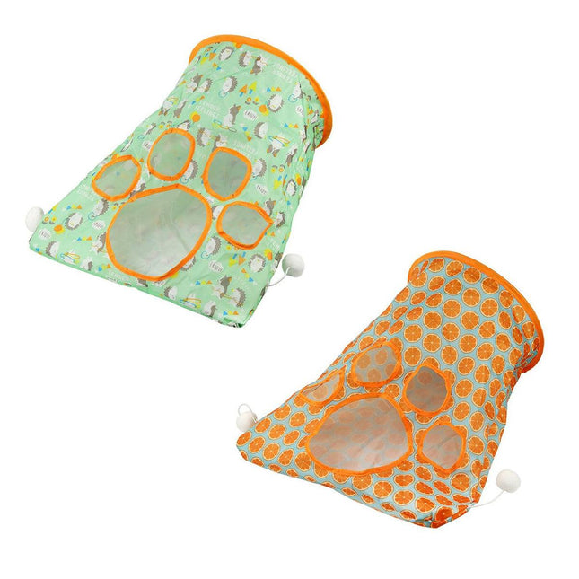 Cat Tunnel Interactive Play Tube Foldable Pet Toy for Kitten Puppy Exercise