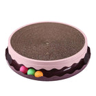 Cat Scratcher Turntable Toy Large Round Corrugated Board Nest Scratch Resistant