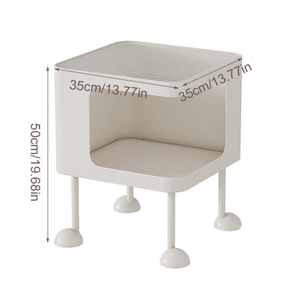 Cat Tree Tower Condo Furniture Bedside Table Rounded Edges Cat Toys Storage Rack