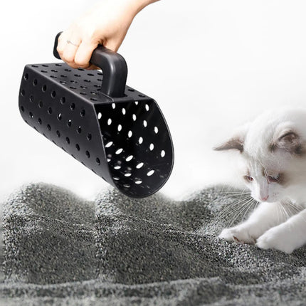 2PCS Cat Litter Scoop Durable Plastic Cleaning Shovel Kitty Box Waste Removal