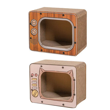 Cat Scratch Board 2 in 1 Cubic Cat Bed House Multifunctional Furniture Indoor