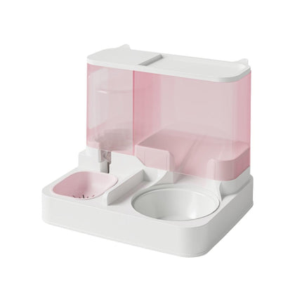 Automatic Cat Feeder Water Dispenser All in One Plastic Bowl for Cats and Dogs