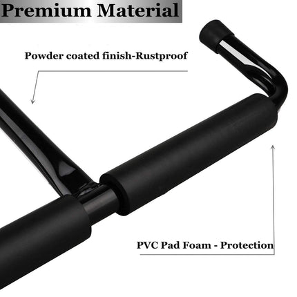 Metal T-Type Ceiling Hook Shelf Bracket Fishing Rod Kayak Hanger Storage Hooks