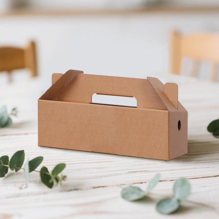 Kraft Paper Packaging Gift Box Premium Quality For Birthday Wedding Durable