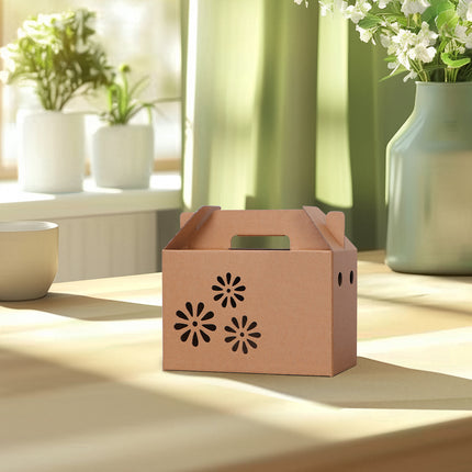 Kraft Paper Packaging Gift Box Premium Quality For Birthday Wedding Durable