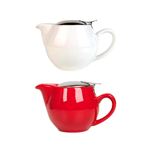 Ceramic Teapot Tea Pot With Lid For Leaf Tea Coffee Hot Beverage Home Kitchen