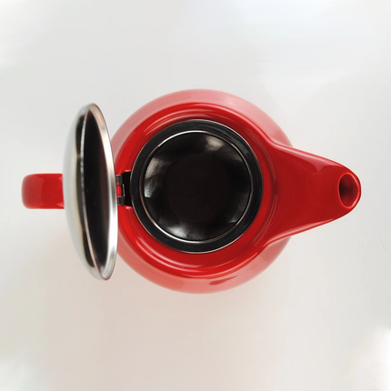 Ceramic Teapot Tea Pot With Lid For Leaf Tea Coffee Hot Beverage Home Kitchen