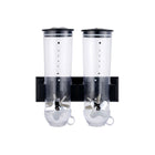 Wall Mount Double Outlet Grain Distributor Storage Container for Rice Cereal Use
