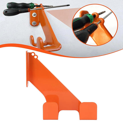 2PCS Heavy Duty Wall Hook Tool Hanger Bracket for Power Equipment Storage Use
