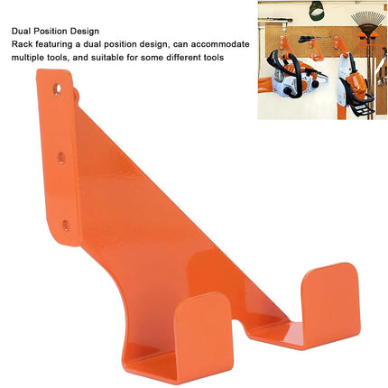 2PCS Heavy Duty Wall Hook Tool Hanger Bracket for Power Equipment Storage Use