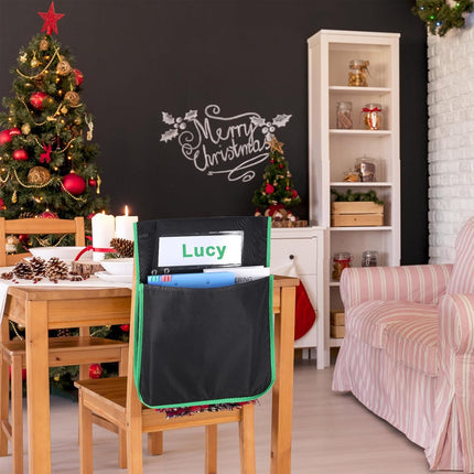 12PCS Classroom Student Chair Back Storage Bag Durable Oxford Fabric Waterproof