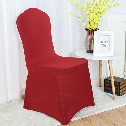 4PCS Universal Elastic Chair Covers Thickened For Hotel Wedding Banquet Decor