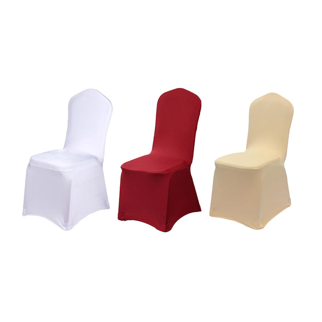 4PCS Universal Elastic Chair Covers Thickened For Hotel Wedding Banquet Decor