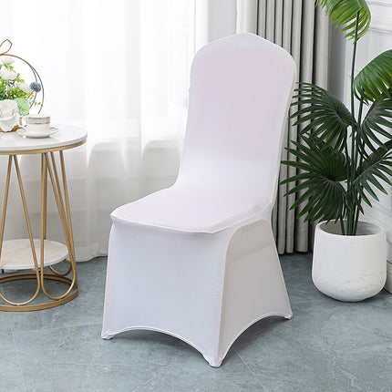 4PCS Universal Elastic Chair Covers Thickened For Hotel Wedding Banquet Decor