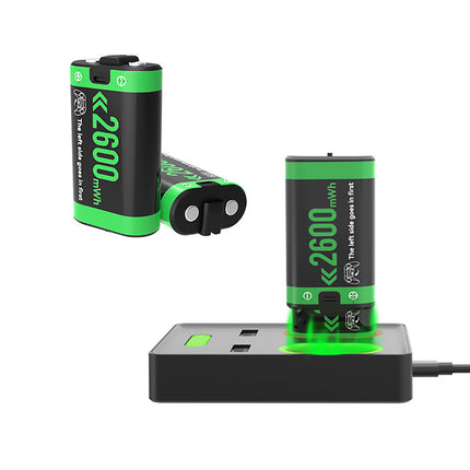 Rechargeable Battery Pack and Charging Dock for Xbox One Series S X Controller