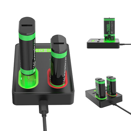 Rechargeable Battery Pack and Charging Dock for Xbox One Series S X Controller