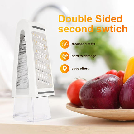 Double Sided Cheese Grater Potato Grinder Kitchen Tool Butter Vegetable Cutter