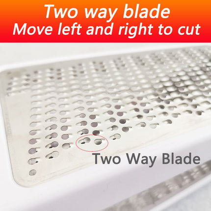 Double Sided Cheese Grater Potato Grinder Kitchen Tool Butter Vegetable Cutter