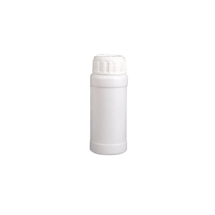 50pcs Chemical Bottle White Plastic Sample Reagent Bottles for Lab Storage