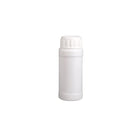 50pcs Chemical Bottle White Plastic Sample Reagent Bottles for Lab Storage