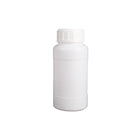 50pcs Chemical Bottle White Plastic Sample Reagent Bottles for Lab Storage