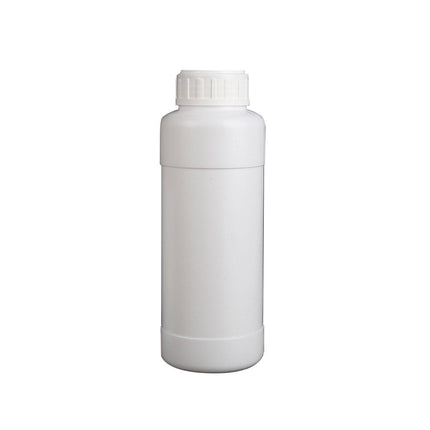 50pcs Chemical Bottle White Plastic Sample Reagent Bottles for Lab Storage