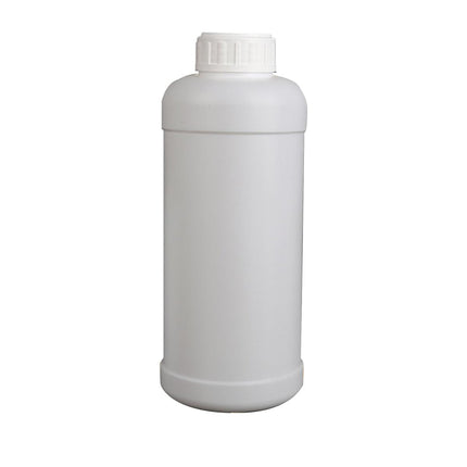 50pcs Chemical Bottle White Plastic Sample Reagent Bottles for Lab Storage