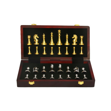 Chess Set Foldable for Adults Kids Travel Home Family Board Game Strategy Toy