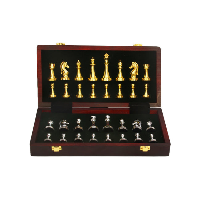 Chess Set Foldable for Adults Kids Travel Home Family Board Game Strategy Toy