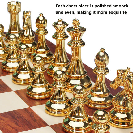 Chess Set Foldable for Adults Kids Travel Home Family Board Game Strategy Toy